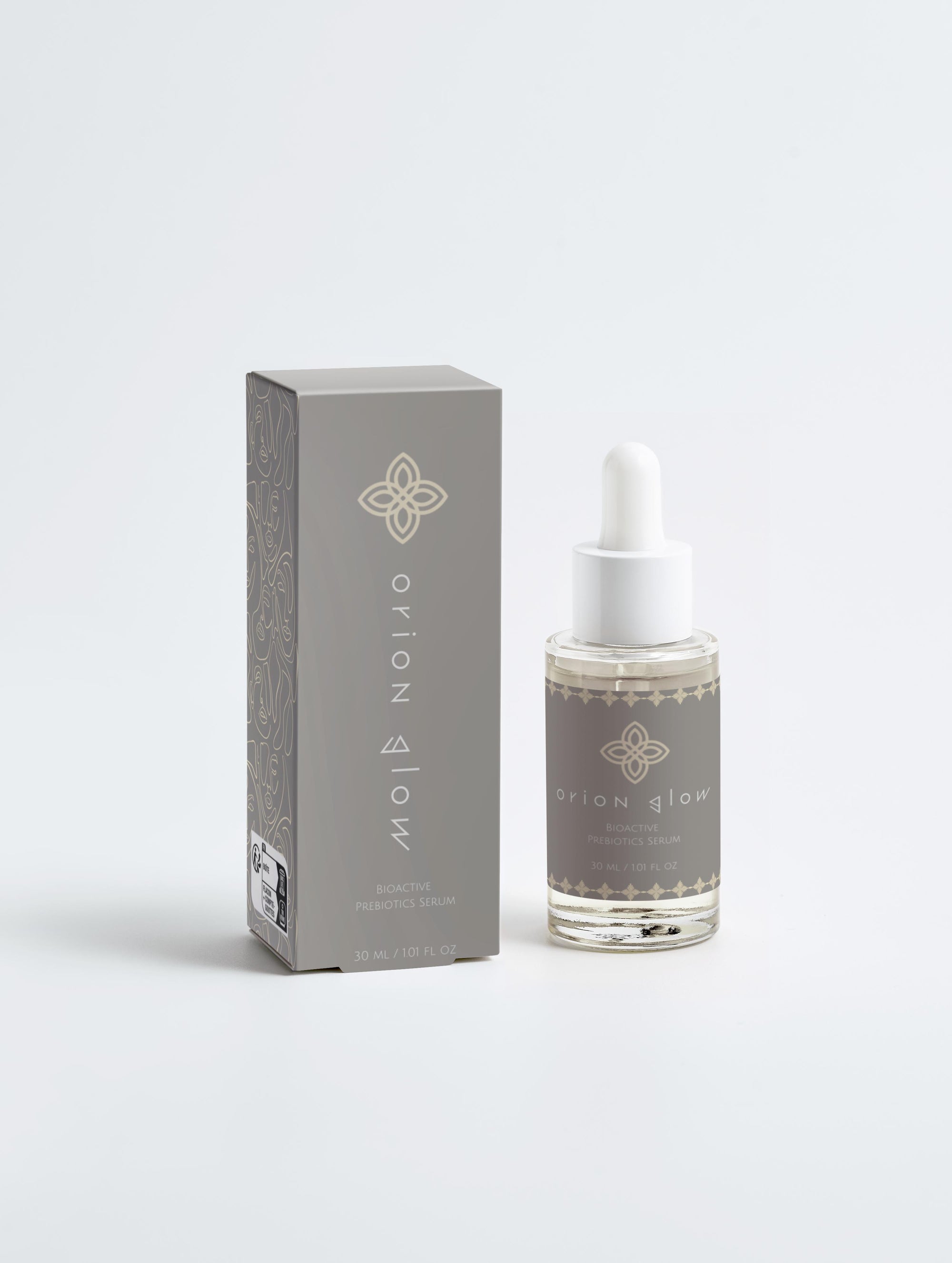 Orion Glow, Bioactive Prebiotics Serum - Smooths Skin, Reduces Fine Lines, Wrinkles & Puffiness