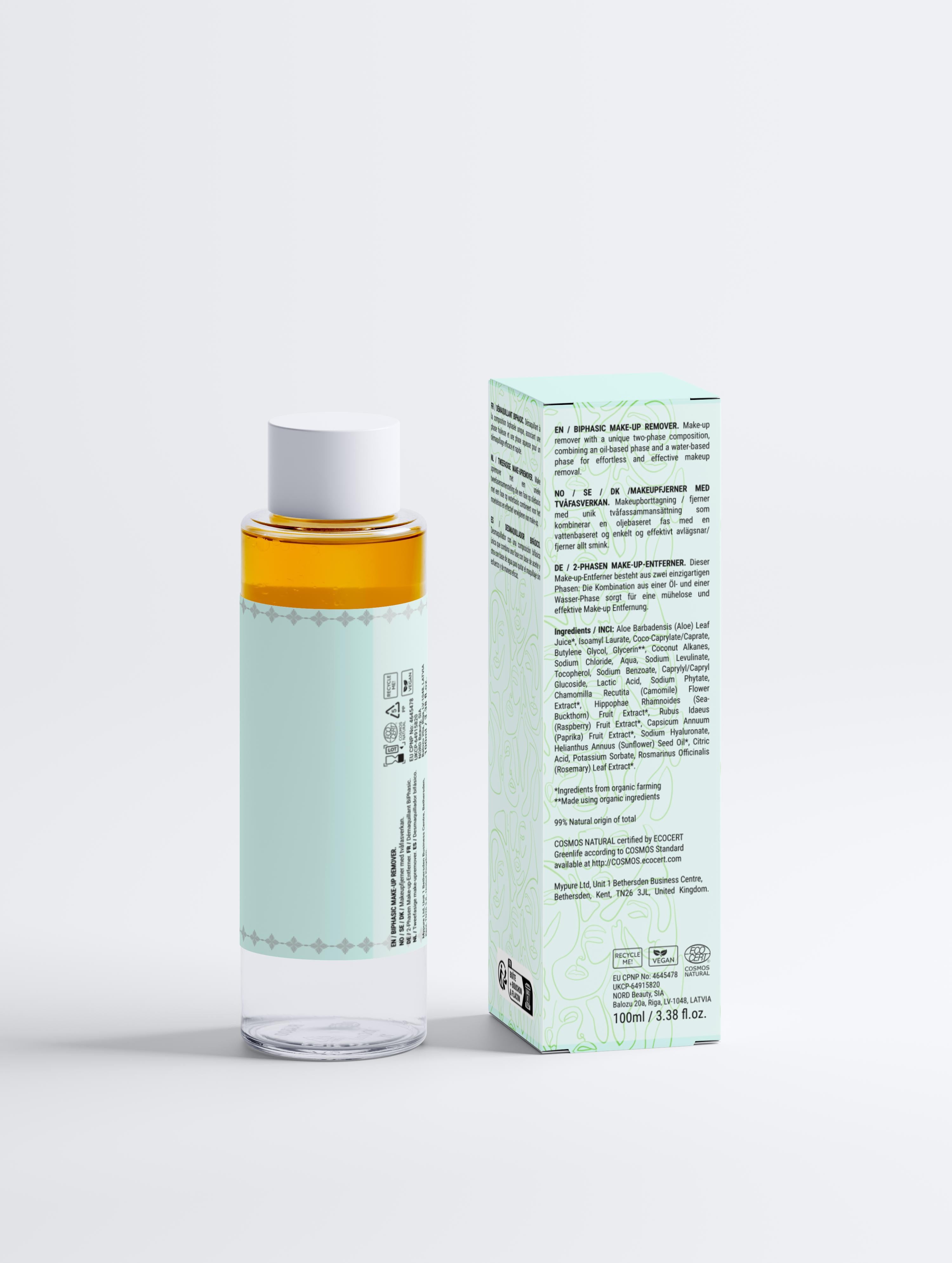 Orion Glow, BiPhasic Makeup Remover